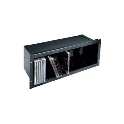 Middle Atlantic CD 4 Space Black Anodized Compact Disk Holder - 40 CDs