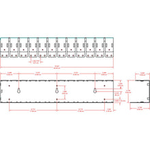 RDL SR-12A STICK-ON Series Mounting Rack - 12 Modules