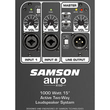 Samson Auro X15D Active 15-Inch 2-Way Loudspeaker