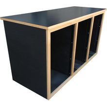 Sound Construction R16-3 ST Triple Bay Straight Studio Rack (16 Space)
