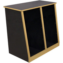 Sound Construction R20-2 SL Double Bay Slanted Studio Rack (20 Space)