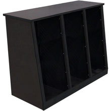 Sound Construction R22-3 SL Triple Bay Slanted Studio Rack (22 Space)