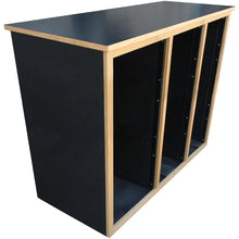 Sound Construction R22-3 ST Triple Bay Straight Studio Rack (22 Space)