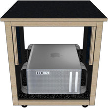Sound Construction MPR-6 Studio Rack with Sliding Mac Pro Tray