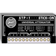 RDL STP-1 Dual Variable -85 Db Attenuator for Lo-Z and Hi-Z balanced or unbalanced signals
