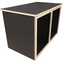 Sound Construction R14-2 ST Double Bay Straight Studio Rack (14 Space)