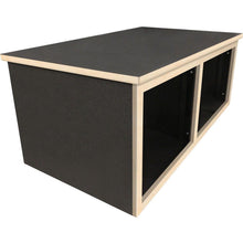 Sound Construction R10-2 ST Double Bay Straight Studio Rack (10 Space)