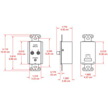 RDL DS-CIJ3D Consumer Input Jacks � Stereo