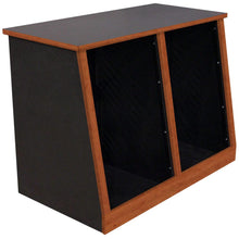 Sound Construction R16-2 SL Double Bay Slanted Studio Rack (16 Space)