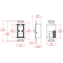 RDL D-A2 Line Output Assembly - RCA jacks, Terminal block