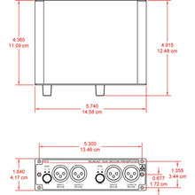 RDL RU-MLA2T Dual Mic / Line Preamplifier