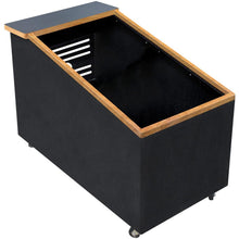 Sound Construction Lowboy Angled Rolling Studio Rack (16 Space)