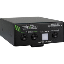 Studio Technologies Model 380 On-Air IFB Beltpack with Dante