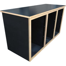 Sound Construction R16-3 ST Triple Bay Straight Studio Rack (16 Space)