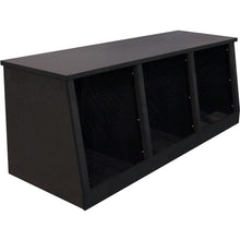 Sound Construction R12-3 SL Triple Bay Slanted Studio Rack (12 Space)