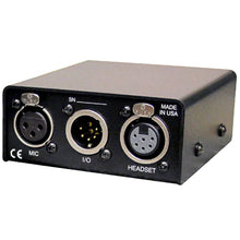Studio Technologies Model 36 Talent Interface (for 5-Pin Headsets)