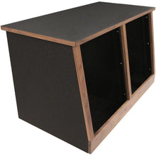 Sound Construction R12-2 SL Double Bay Slanted Studio Rack (12 Space)