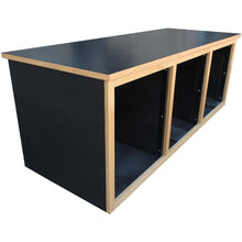 Sound Construction R12-3 ST Triple Bay Straight Studio Rack (12 Space)