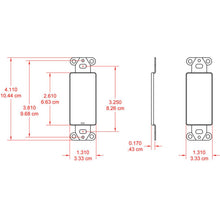RDL DS-Blank D Style Plate with No Jack Cut Out - Stainless Steel