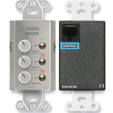 RDL DS-RC3M Remote Audio Mixing Control with Muting - Stainless