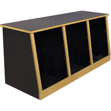Sound Construction R14-3 SL Triple Bay Slanted Studio Rack (14 Space)