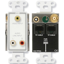 RDL D-TPP6A Format-A D-TPS6A with Video Pass-Through - RCA/BNC