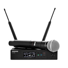 Shure QLXD24/SM58 Handheld Wireless System (L50 Band - 632-696 MHz)