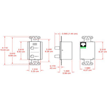 RDL DS-RC2 Remote Audio Mixing Control - Stainless