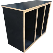 Sound Construction R22-3 ST Triple Bay Straight Studio Rack (22 Space)