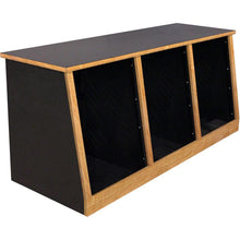Sound Construction R14-3 SL Triple Bay Slanted Studio Rack (14 Space)