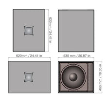 VUE Audiotechnik as-115 Single 15-inch Vented Subwoofer