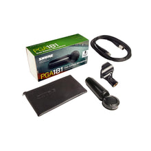 Shure PGA181-XLR Side Address Cardioid Condenser Microphone (with XLR Cable)