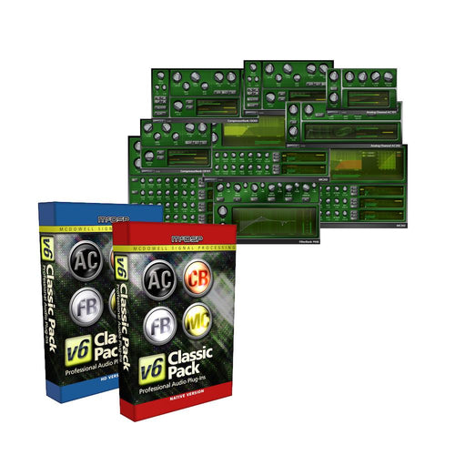 McDSP Classic Pack HD v6 Bundle - Software