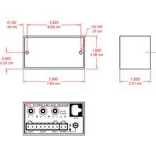 RDL TX-TPR3A Active Three-Pair Receiver - Twisted Pair Format-A  - balanced line outputs