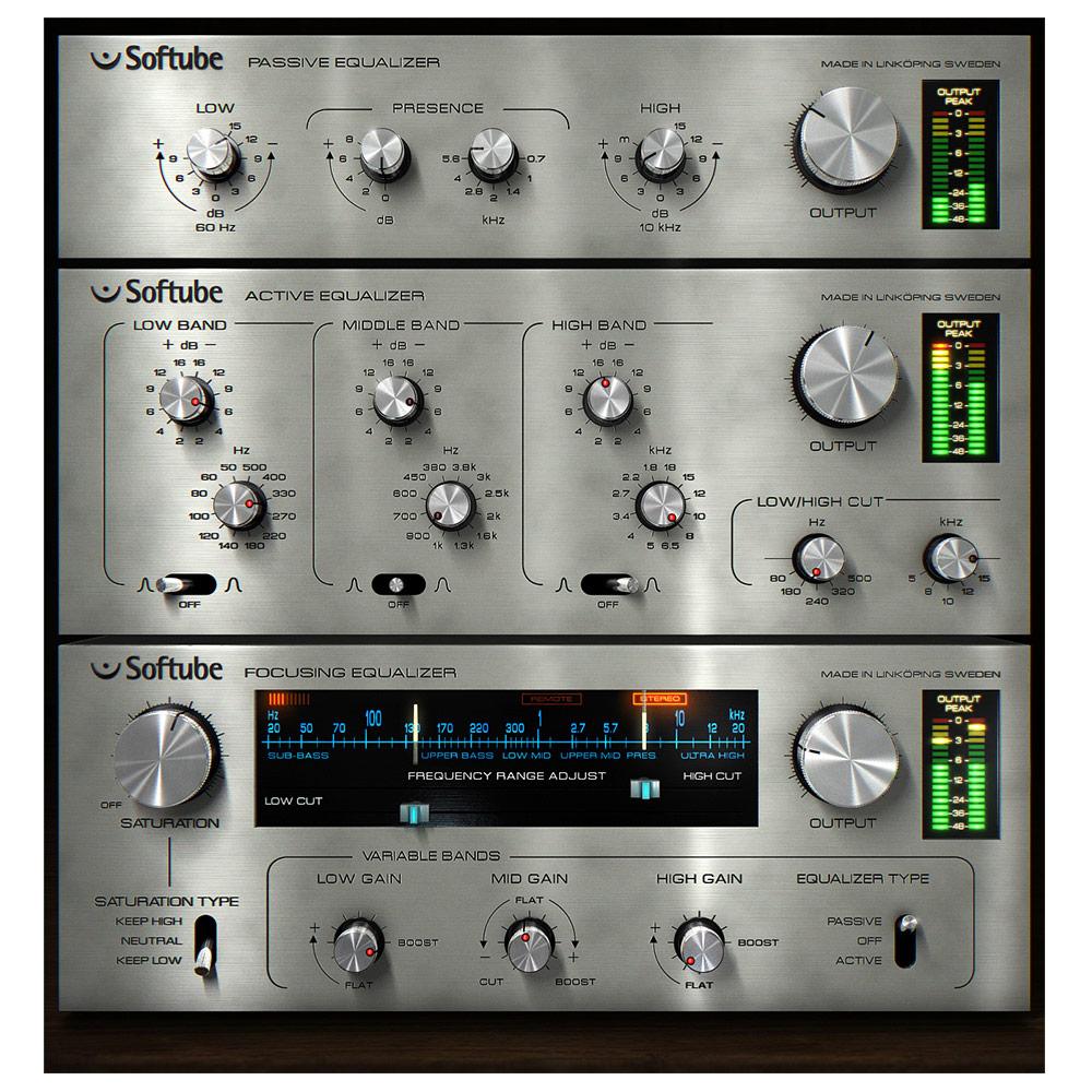 Softube Passive Active Pack Equalizer Plugins (VST3/AU/AAX)