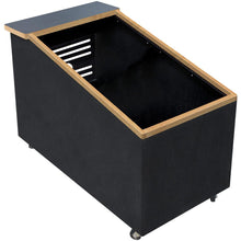 Sound Construction Lowboy Angled Rolling Studio Rack (16 Space)