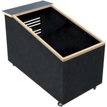Sound Construction Lowboy Angled Rolling Studio Rack (16 Space)