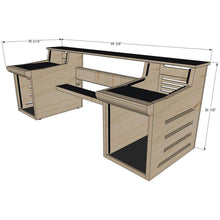 Sound Construction SSL AWS 1-2 Straight Studio Desk for SSL AWS Console