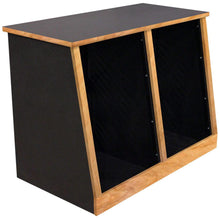 Sound Construction R16-2 SL Double Bay Slanted Studio Rack (16 Space)