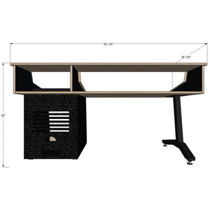 Sound Construction GSR24S-1-1 Straight Studio Desk for Allen and Heath GS-R24