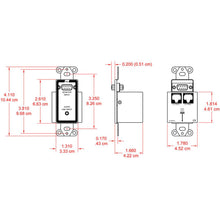 RDL D-TPP7A Format-A D-TPS7A with Monitor Pass-Through