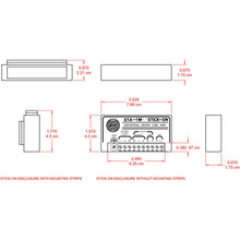 RDL STA-1M Stick-On Series Mono Audio Line Amplifier