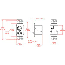 RDL DS-TPR3A Active Three-Pair Receiver - Twisted Pair Format-A - Stainless - XLR & stereo phono out