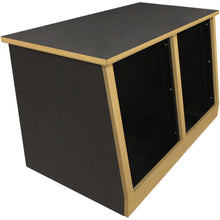 Sound Construction R12-2 SL Double Bay Slanted Studio Rack (12 Space)