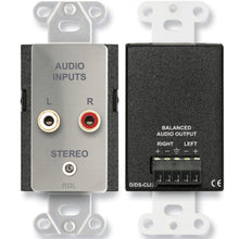 RDL DS-CIJ3D Consumer Input Jacks � Stereo