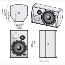 VUE Audiotechnik i-6a Foreground Loudspeaker Systems - Active - Single Speaker
