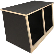 Sound Construction R12-2 SL Double Bay Slanted Studio Rack (12 Space)