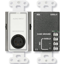 RDL D-J1 Microphone Input Assembly - XLR, Terminal block