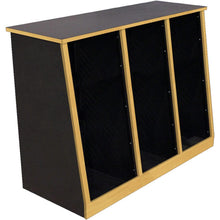 Sound Construction R22-3 SL Triple Bay Slanted Studio Rack (22 Space)