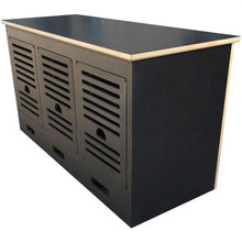 Sound Construction R16-3 ST Triple Bay Straight Studio Rack (16 Space)